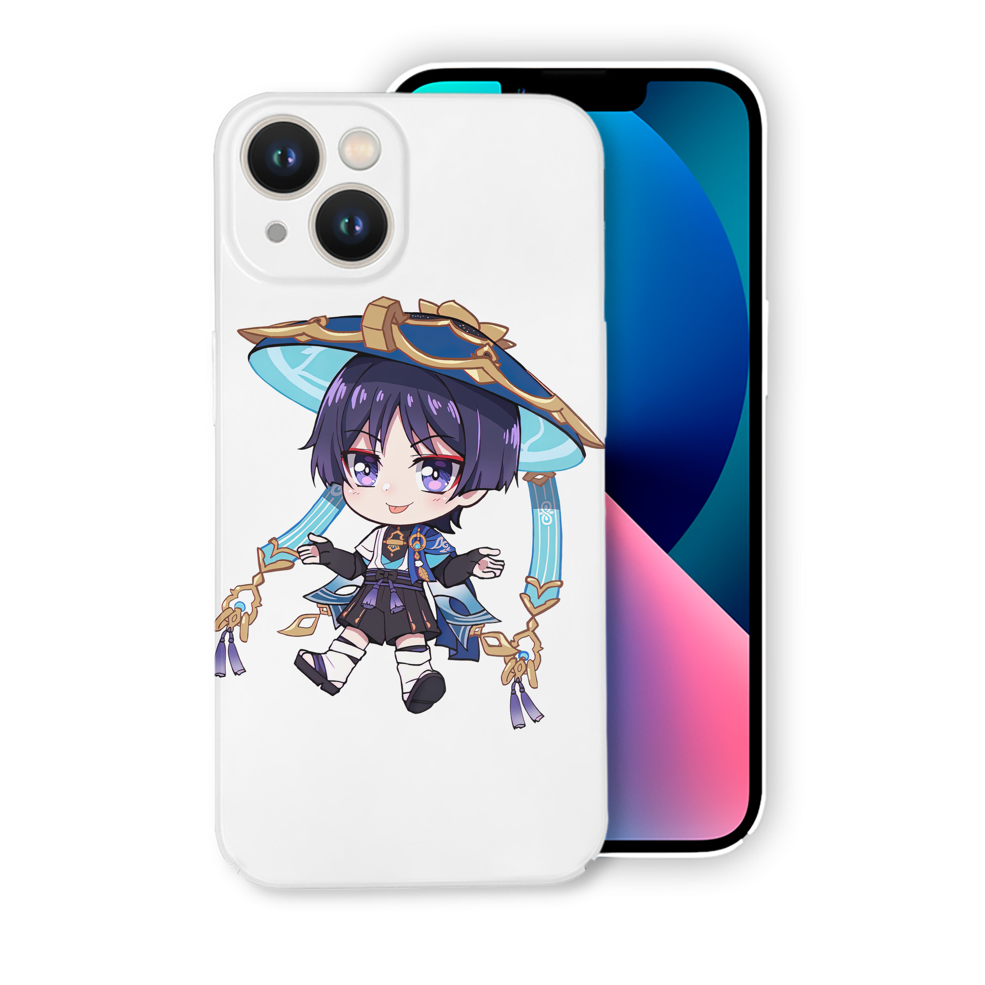 げんし神 さんペい genshin Sanpei 【iPhone 14シリーズ対応】ハードケース